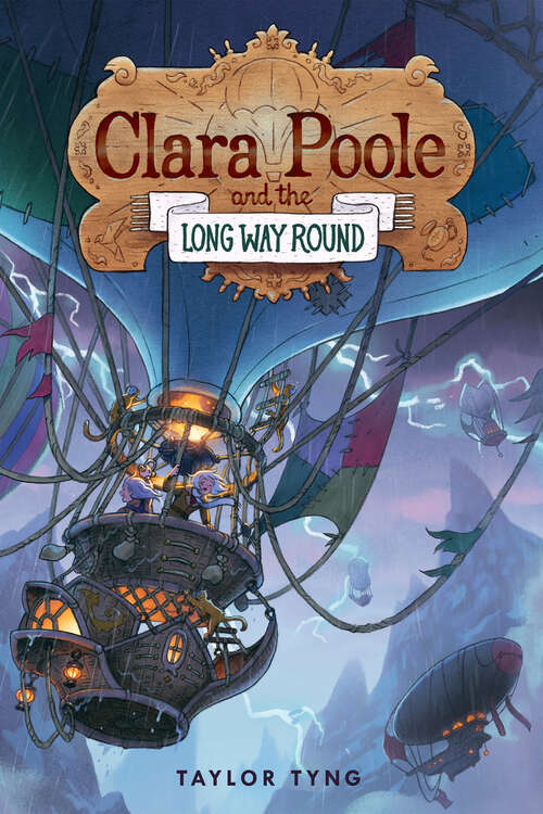 Book cover of Clara Poole and the Long Way Round