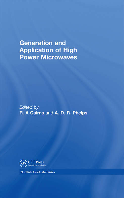 Book cover of Generation and Application of High Power Microwaves