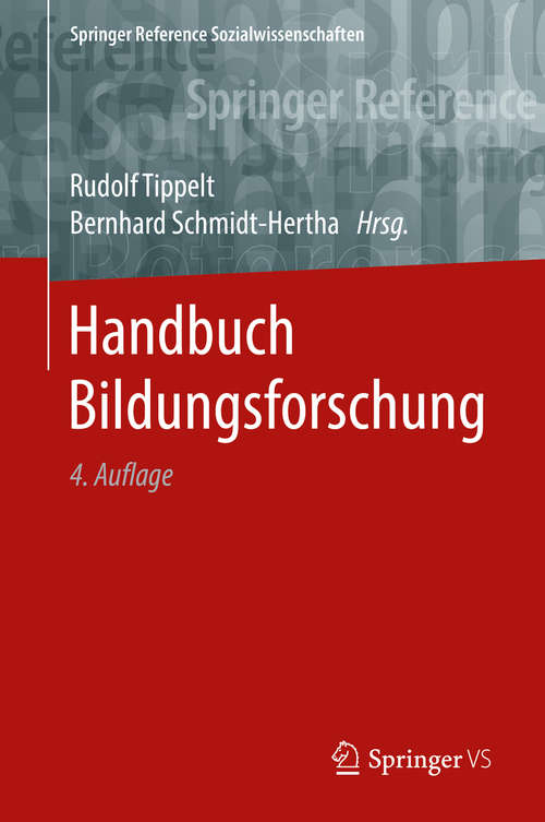 Book cover of Handbuch Bildungsforschung