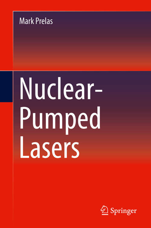 Book cover of Nuclear-Pumped Lasers