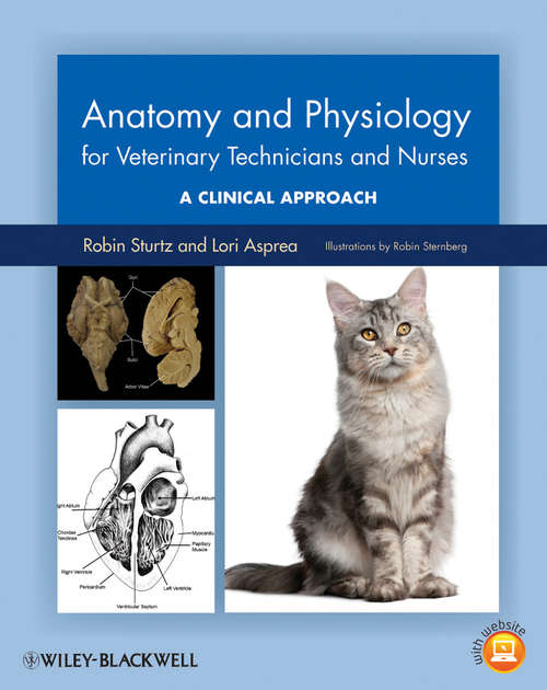 Book cover of Anatomy and Physiology for Veterinary Technicians and Nurses