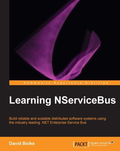 Book cover of Learning NServiceBus