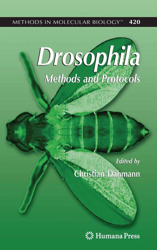 Book cover of Drosophila