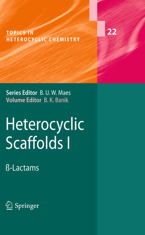 Book cover of Heterocyclic Scaffolds I