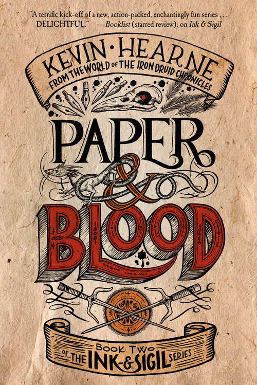 Book cover of Paper & Blood: Book Two of the Ink & Sigil series (Ink & Sigil #2)