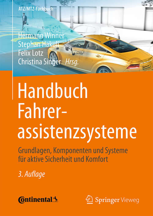 Book cover of Handbuch Fahrerassistenzsysteme