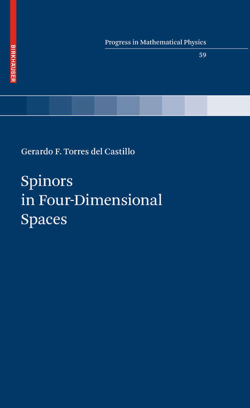 Book cover of Spinors in Four-Dimensional Spaces