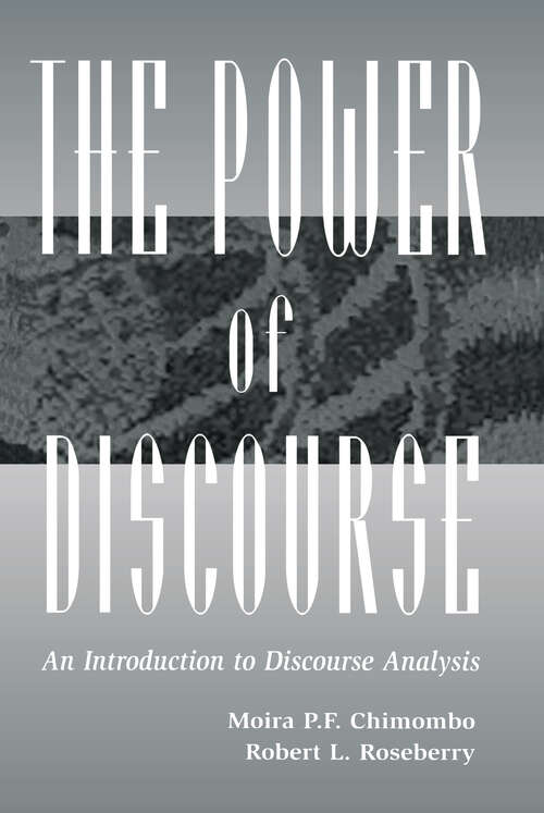 Book cover of The Power of Discourse: An Introduction To Discourse Analysis
