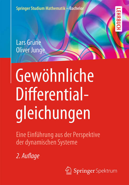 Book cover of Gewöhnliche Differentialgleichungen