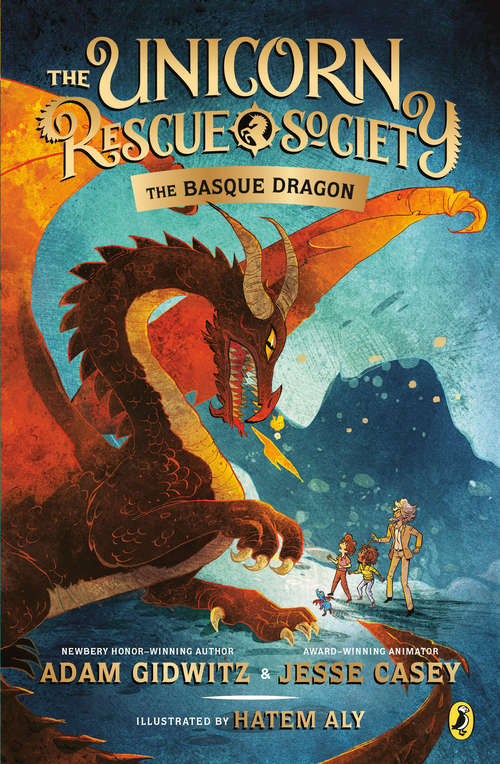 Book cover of The Basque Dragon (The Unicorn Rescue Society #2)