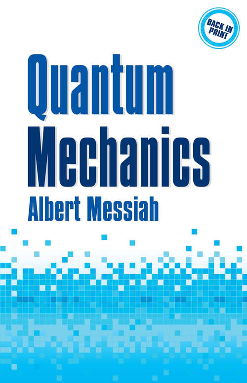 Book cover of Quantum Mechanics