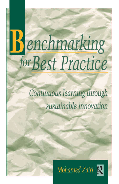 Book cover of Benchmarking for Best Practice