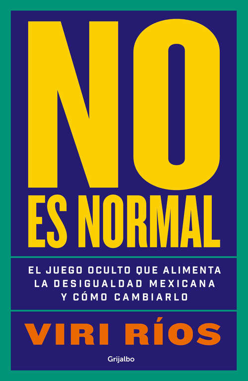 Book cover of No es normal