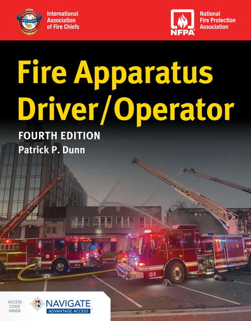 Book cover of Fire Apparatus Driver/Operator with Navigate Advantage Access (4)