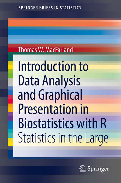 Book cover of Introduction to Data Analysis and Graphical Presentation in Biostatistics with R