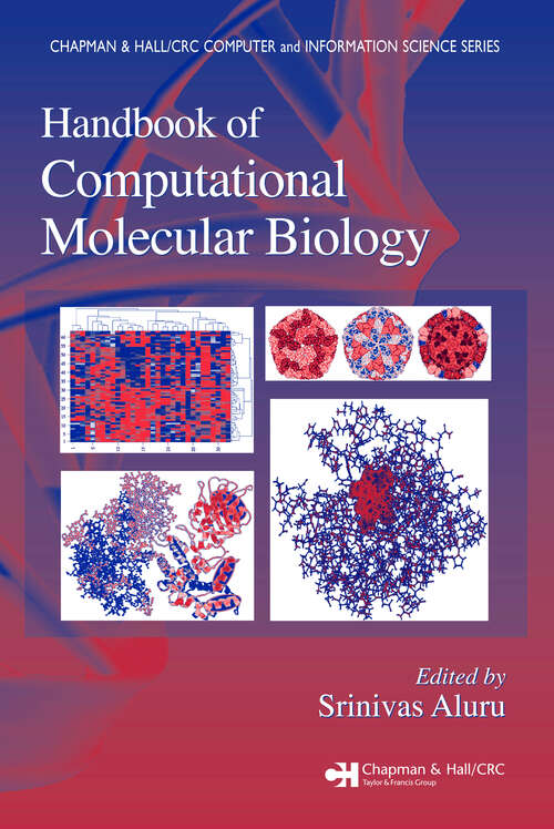 Book cover of Handbook of Computational Molecular Biology (Chapman & Hall/CRC Computer and Information Science Series)