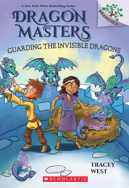 Book cover of Guarding the Invisible Dragons: A Branches Book (Dragon Masters)