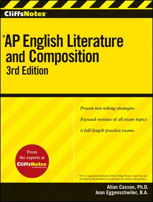 Book cover of AP English Literature And Composition. 3rd Edition