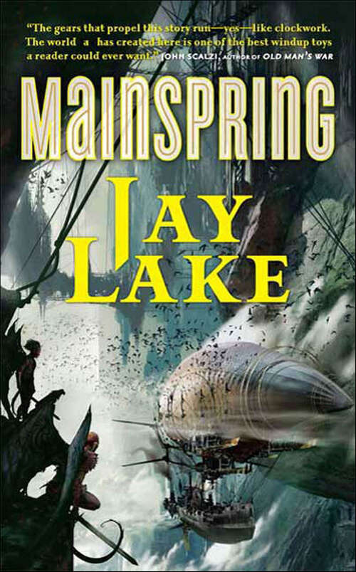 Book cover of Mainspring (Clockwork Earth #1)