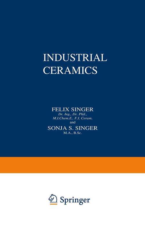 Book cover of Industrial Ceramics