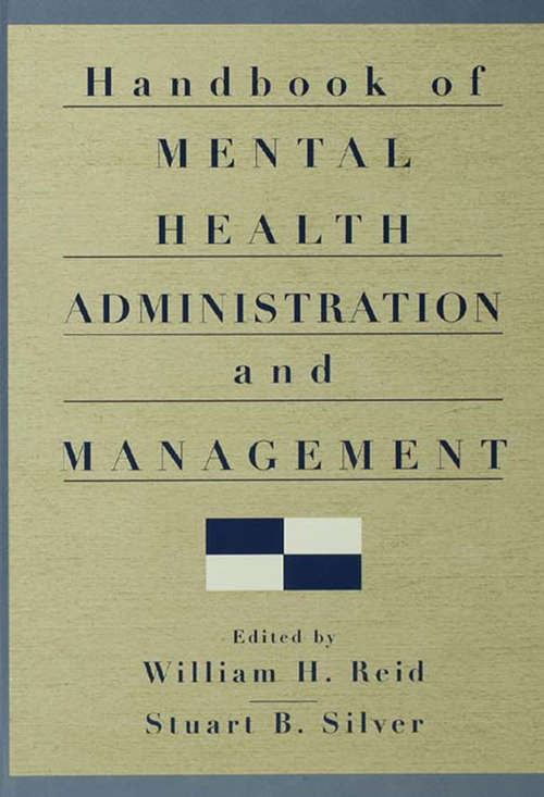 Book cover of Handbook of Mental Health Administration and Management