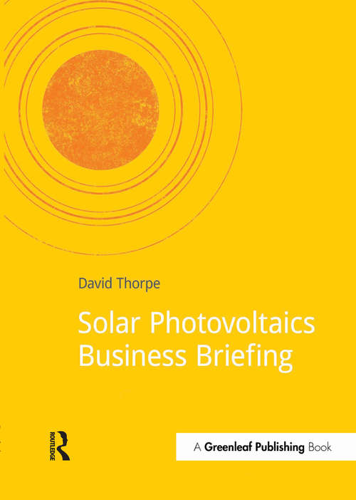 Book cover of Solar Photovoltaics Business Briefing (Doshorts Ser.)