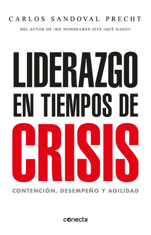 Book cover of Liderazgo en tiempos de crisis