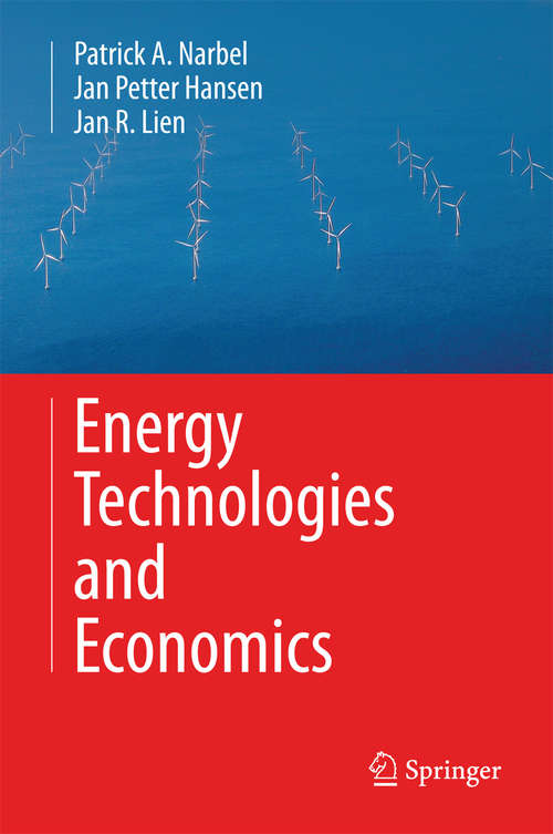 Book cover of Energy Technologies and Economics