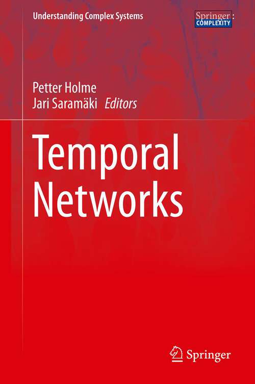 Book cover of Temporal Networks