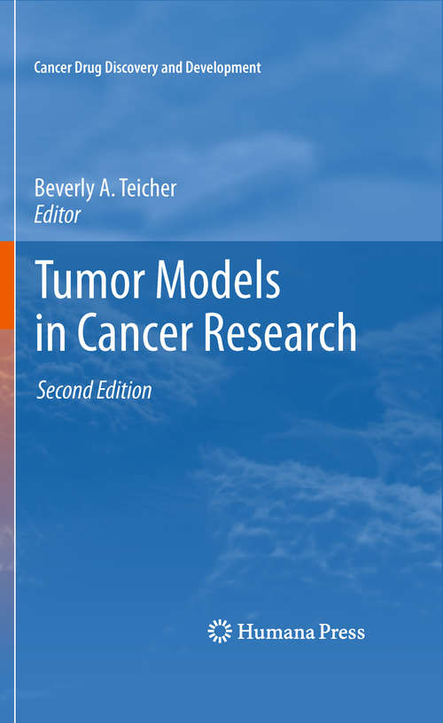 Book cover of Tumor Models in Cancer Research