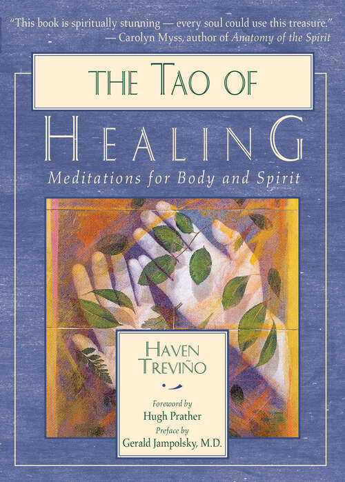 Book cover of The Tao of Healing: Meditations for Body and Spirit