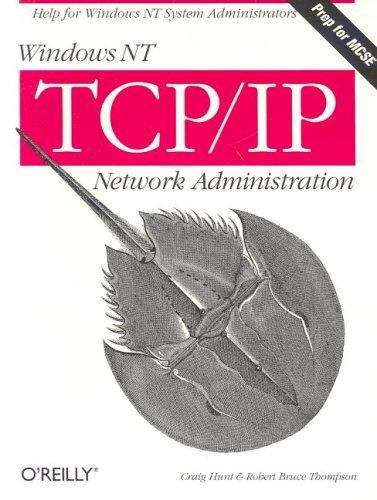 Book cover of Windows NT TCP/IP Network Administration