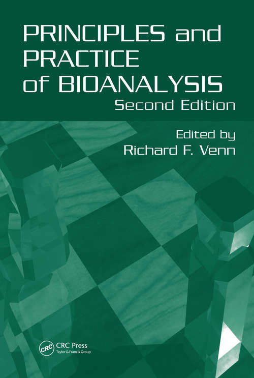 Book cover of Principles and Practice of Bioanalysis