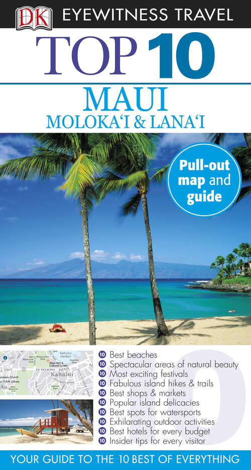 Book cover of Top 10 Maui, Molokai and Lanai (Pocket Travel Guide)