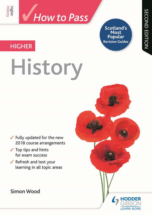 Book cover of How to Pass Higher History, Second Edition (How To Pass - Higher Level)