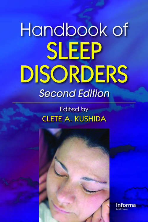 Book cover of Handbook of Sleep Disorders