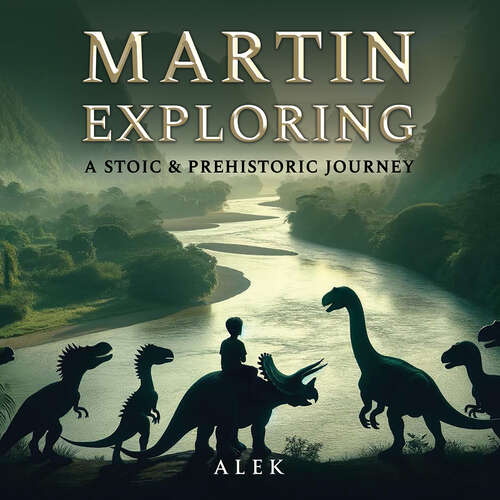 Book cover of Martin Exploring: A Stoic & Prehistoric Journey