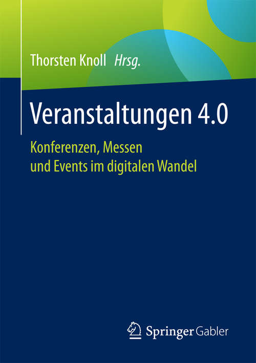 Book cover of Veranstaltungen 4.0