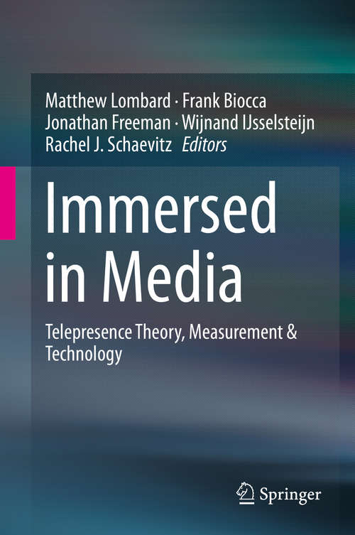 Book cover of Immersed in Media
