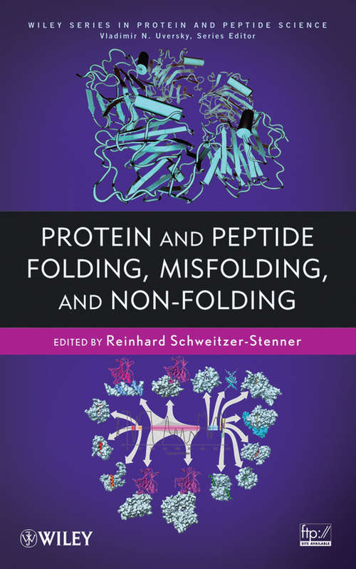 Book cover of Protein and Peptide Folding, Misfolding, and Non-Folding