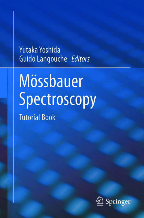 Book cover of Mössbauer Spectroscopy