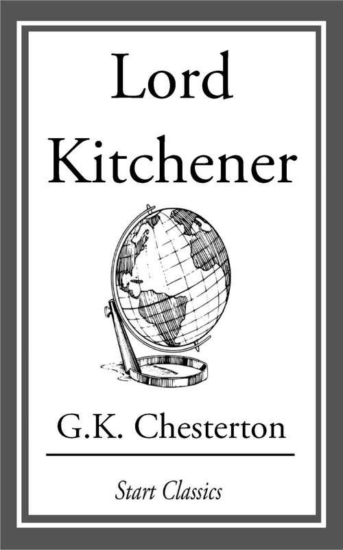 Book cover of Lord Kitchener