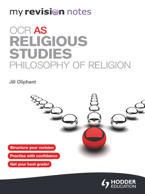 Book cover of My Revision Notes: Philosophy of Religion