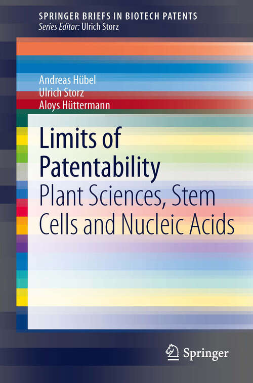 Book cover of Limits of Patentability