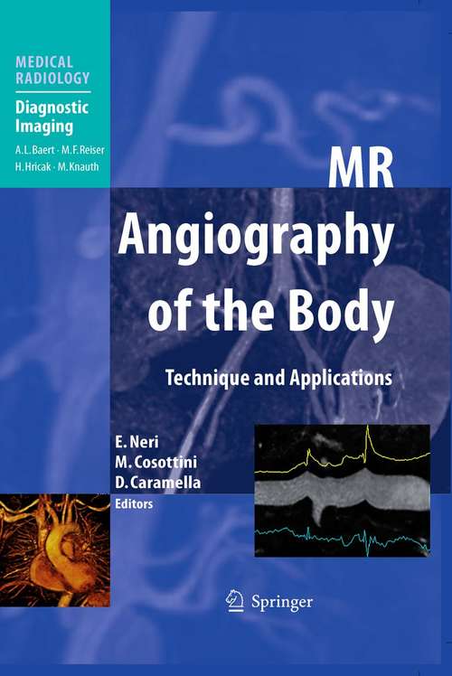 Book cover of MR Angiography of the Body