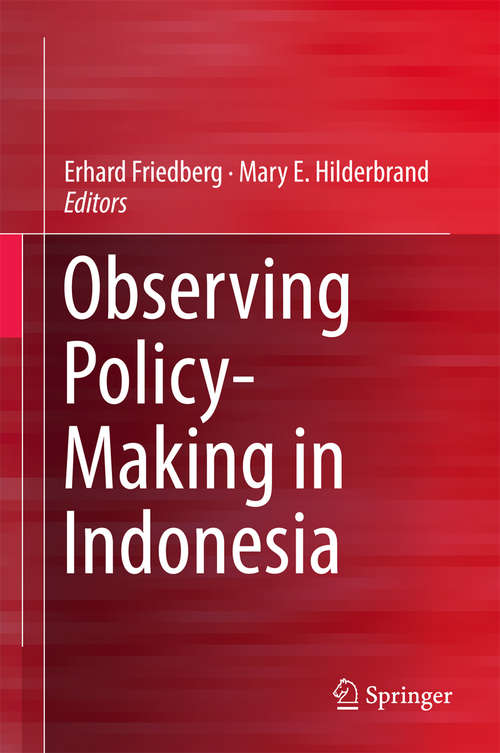 Book cover of Observing Policy-Making in Indonesia