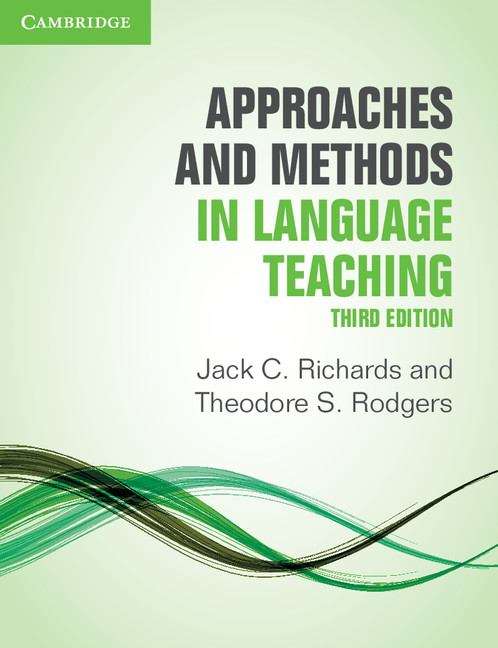 Book cover of Approaches and Methods in Language Teaching