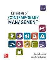 Book cover of Essentials of Contemporary Management (Eighth Edition)