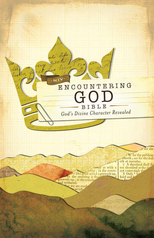 Book cover of NIV, Encountering God Bible, eBook