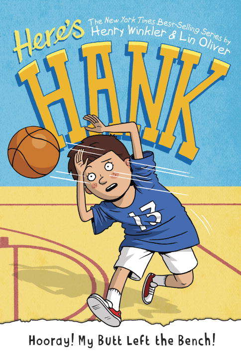 Book cover of Hooray! My Butt Left the Bench!  (Here's Hank #10)